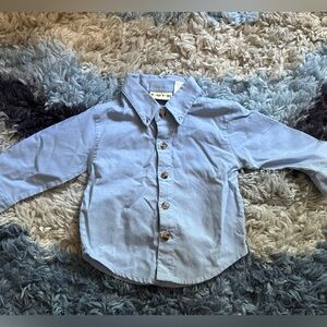 Baby Togs Light Blue Button-up Shirt | Size 12 Months